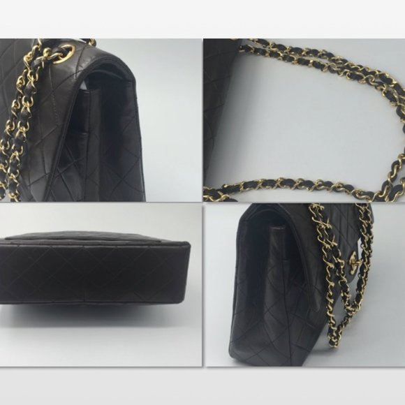 ❗️Sold❗️ Chanel Lambskin Double Flap Brown - Picture 7 of 10